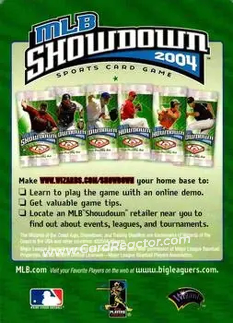 2004 MLB Showdown Trading Deadline - Checklists #6 - National League West Division - Back 2004 MLB Showdown Trading Deadline - Checklists #6 - National League West Division - Back