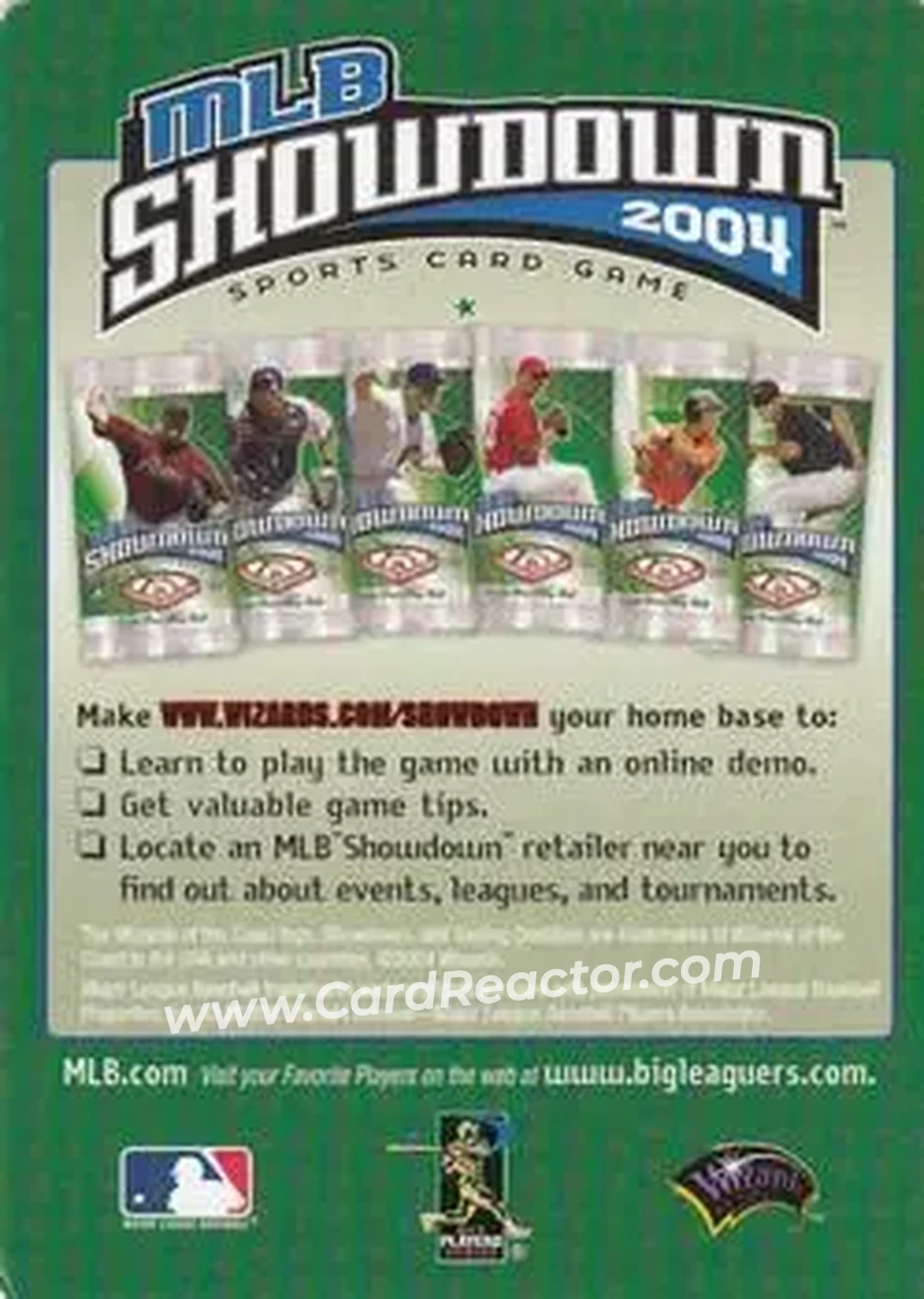 2004 MLB Showdown Trading Deadline - Checklists #7 - Super Season, Hall of Fame Heroes - Back