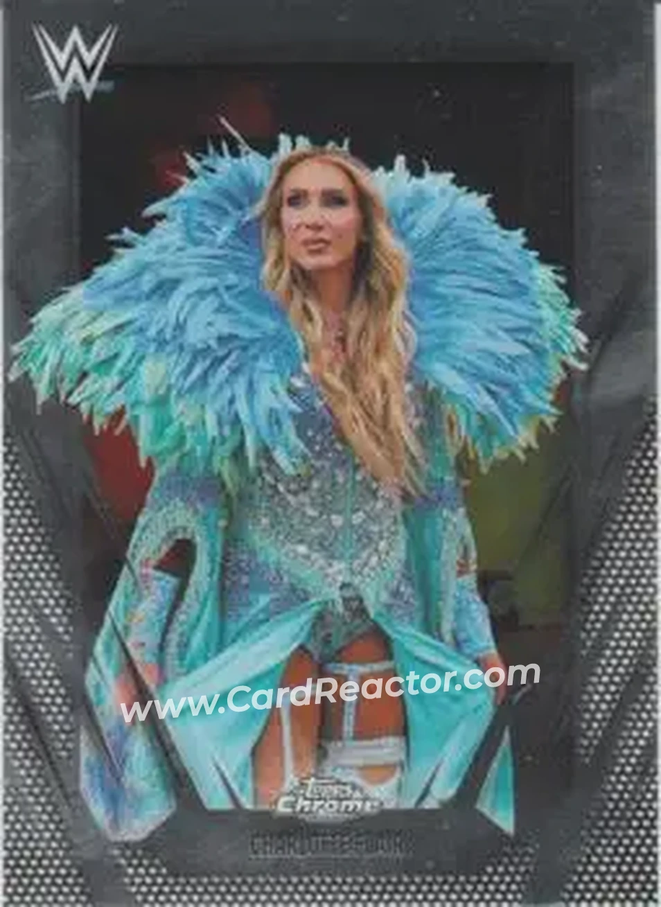 2026 Topps Chrome WWE #89 - Charlotte Flair - Front 2026 Topps Chrome WWE #89 - Charlotte Flair - Front