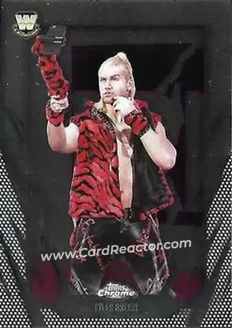2026 Topps Chrome WWE #91 - Tyler Breeze - Front 2026 Topps Chrome WWE #91 - Tyler Breeze - Front