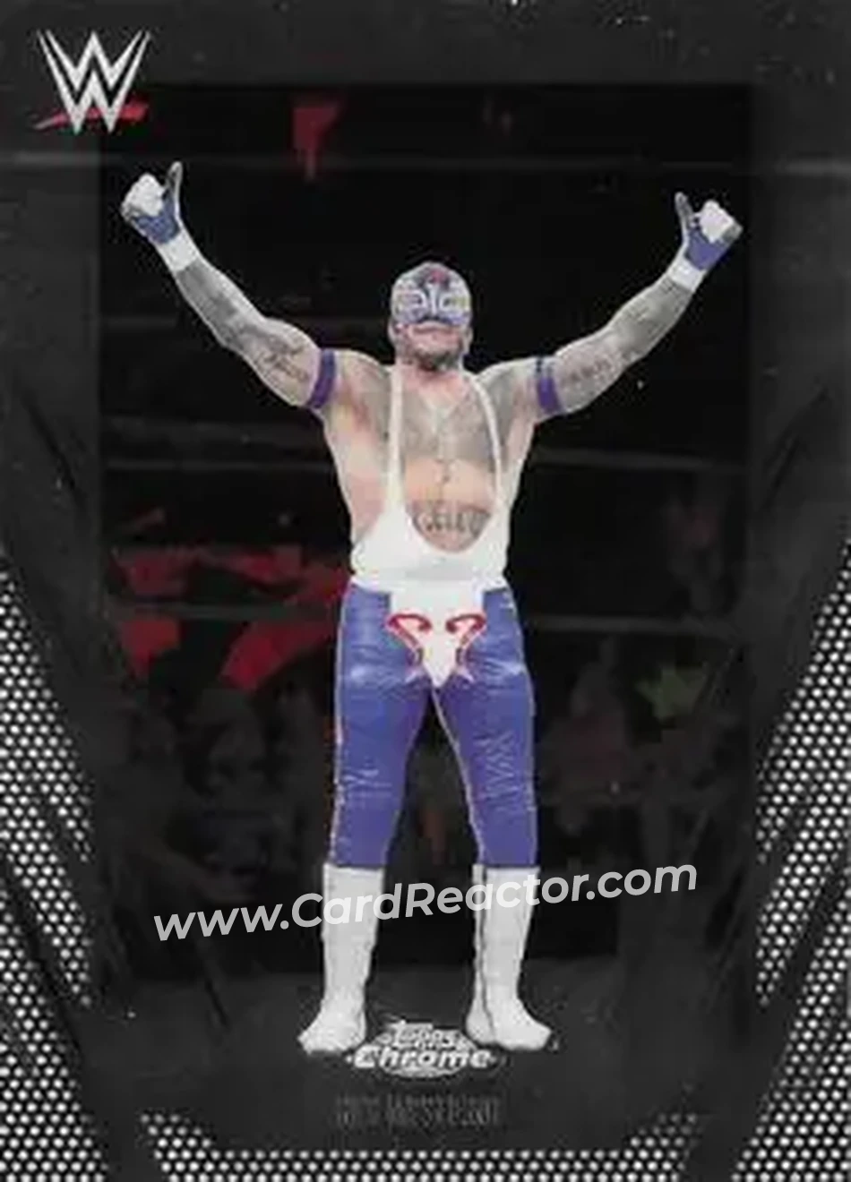 2026 Topps Chrome WWE #97 - Rey Mysterio - Front 2026 Topps Chrome WWE #97 - Rey Mysterio - Front
