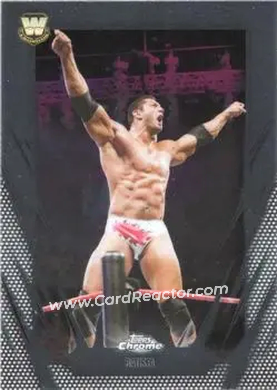 2026 Topps Chrome WWE #99 - Batista - Front 2026 Topps Chrome WWE #99 - Batista - Front
