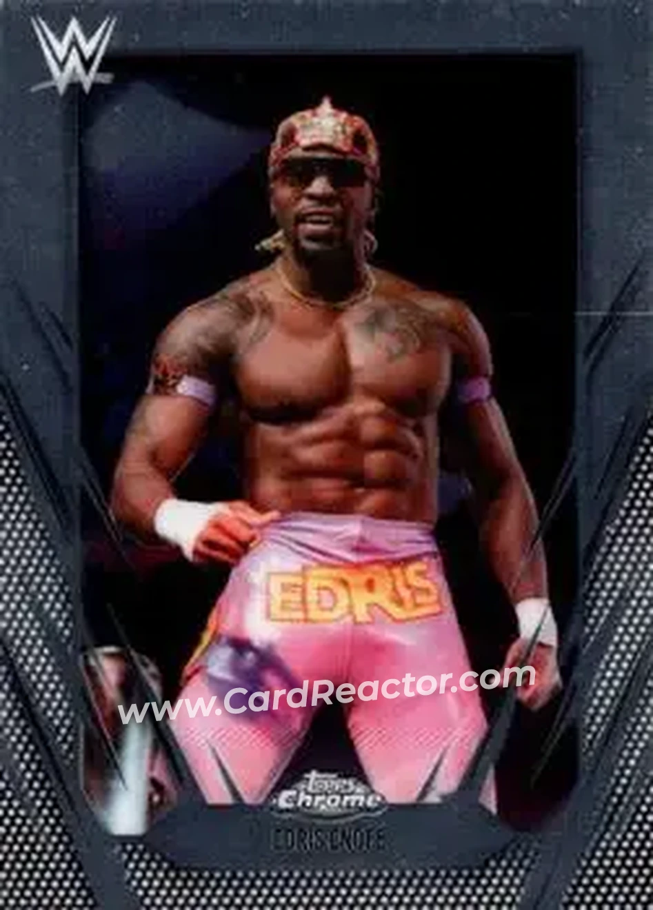 2026 Topps Chrome WWE #126 - Edris Enofe - Front 2026 Topps Chrome WWE #126 - Edris Enofe - Front