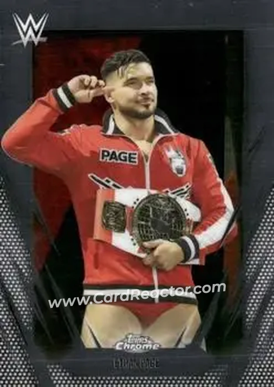 2026 Topps Chrome WWE #133 - Ethan Page - Front 2026 Topps Chrome WWE #133 - Ethan Page - Front