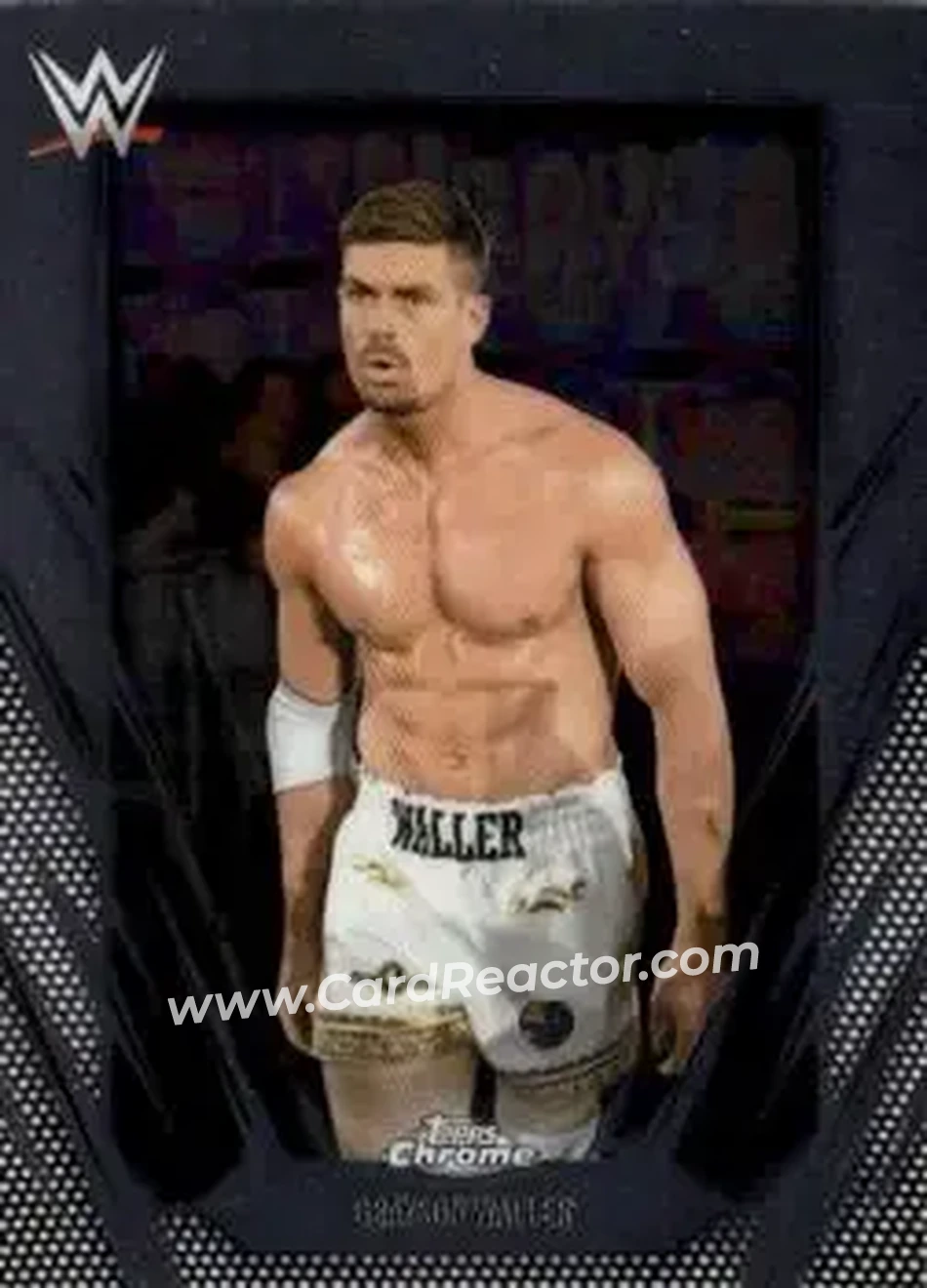 2026 Topps Chrome WWE #137 - Grayson Waller - Front 2026 Topps Chrome WWE #137 - Grayson Waller - Front