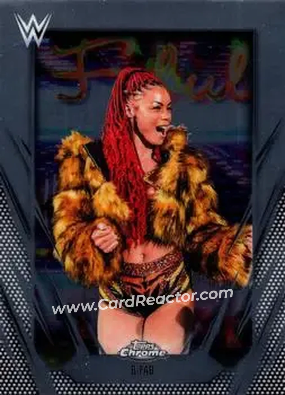 2026 Topps Chrome WWE #143 - B-Fab - Front