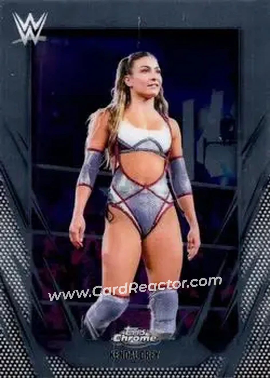 2026 Topps Chrome WWE #148 - Kendal Grey - Front 2026 Topps Chrome WWE #148 - Kendal Grey - Front