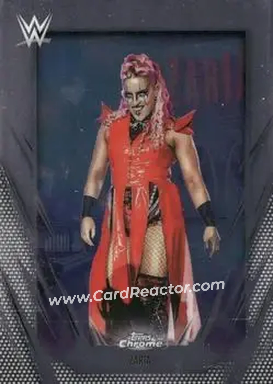 2026 Topps Chrome WWE #158 - Zaria - Front 2026 Topps Chrome WWE #158 - Zaria - Front
