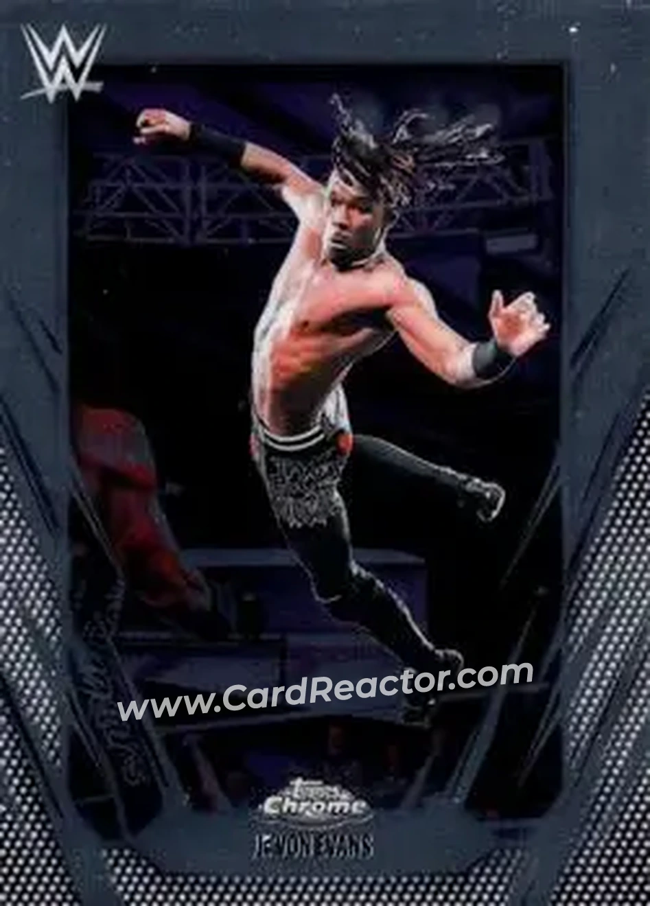 2026 Topps Chrome WWE #186 - Je'Von Evans - Front