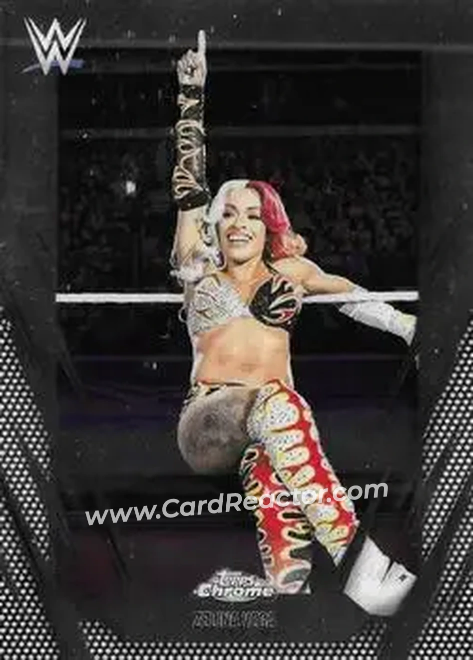 2026 Topps Chrome WWE #189 - Zelina Vega - Front 2026 Topps Chrome WWE #189 - Zelina Vega - Front