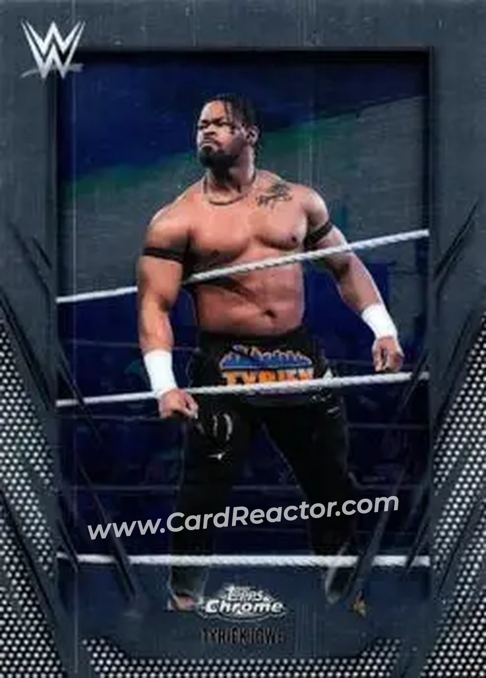 2026 Topps Chrome WWE #190 - Tyriek Igwe - Front 2026 Topps Chrome WWE #190 - Tyriek Igwe - Front