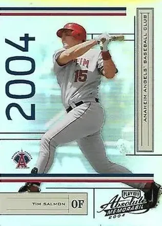 2004 Playoff Absolute Memorabilia #3 - Tim Salmon - Anaheim Angels