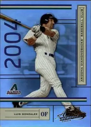 2004 Playoff Absolute Memorabilia #10 - Luis Gonzalez - Arizona Diamondbacks