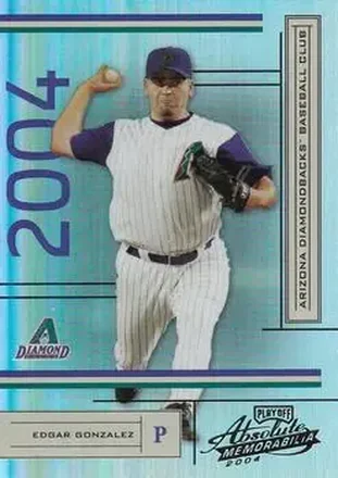2004 Playoff Absolute Memorabilia #14 Edgar Gonzalez