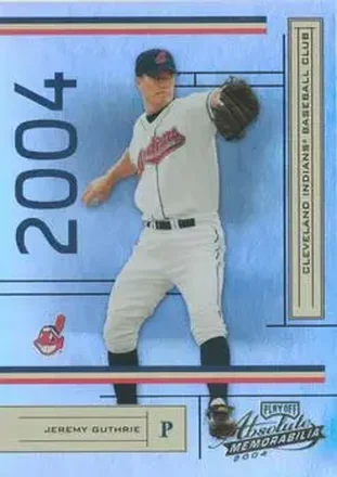 2004 Playoff Absolute Memorabilia #64 - Jeremy Guthrie - Cleveland Indians