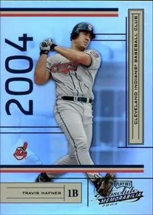 2004 Playoff Absolute Memorabilia #65 - Travis Hafner - Cleveland Indians