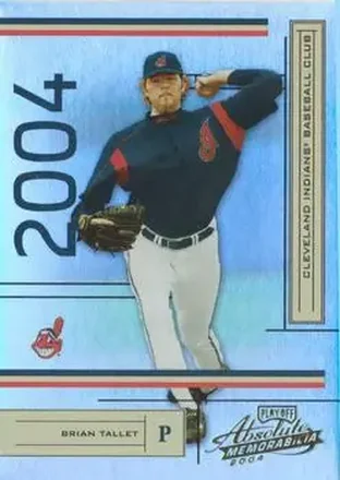 2004 Playoff Absolute Memorabilia #66 - Brian Tallet - Cleveland Indians