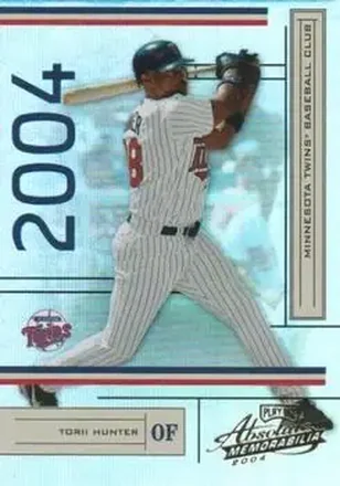 2004 Playoff Absolute Memorabilia #119 - Torii Hunter - Minnesota Twins