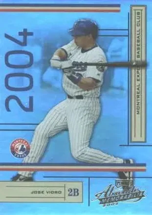 2004 Playoff Absolute Memorabilia #125 - Jose Vidro - Montreal Expos