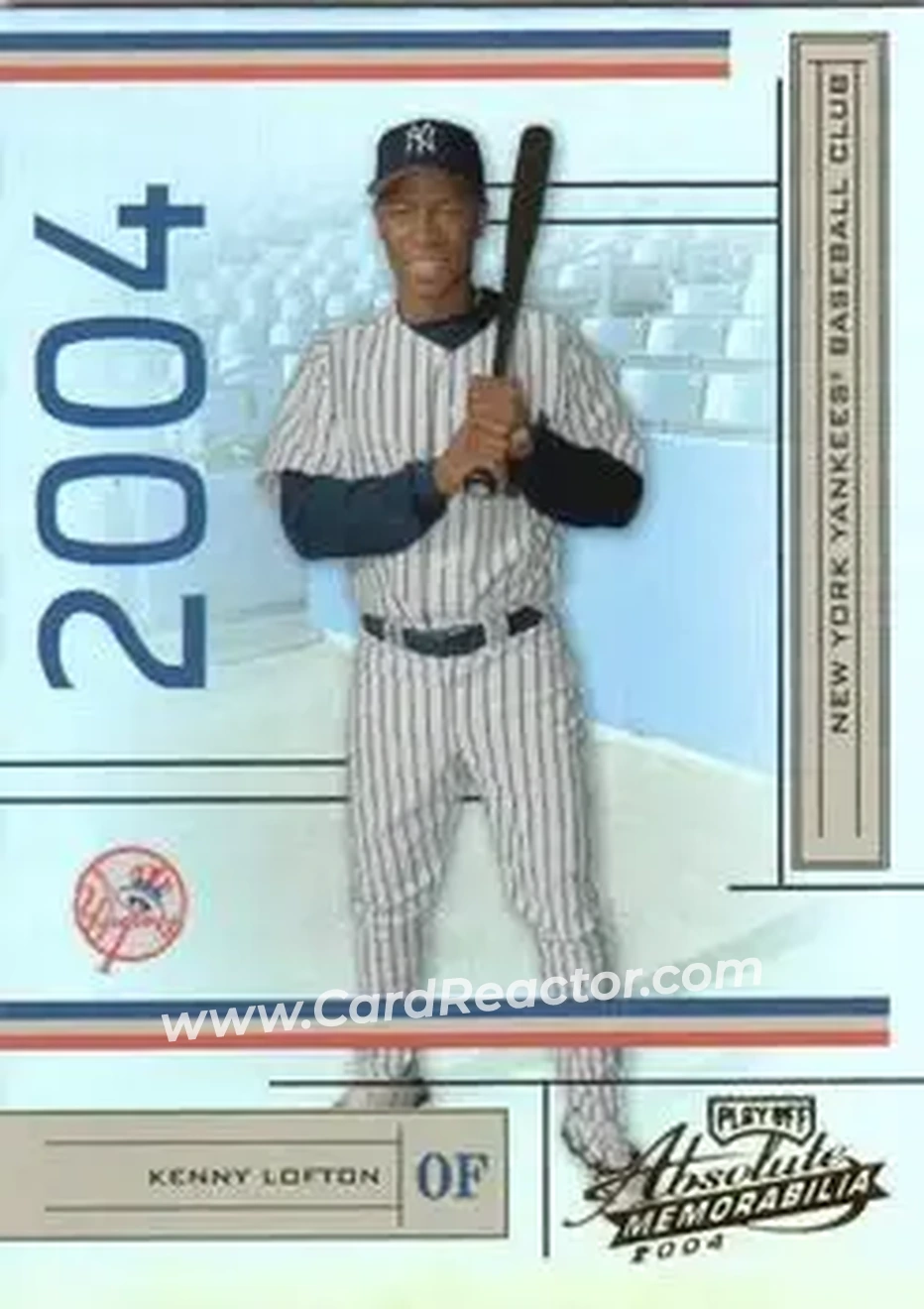 2004 Playoff Absolute Memorabilia #135 - Kenny Lofton - New York Yankees - Front
