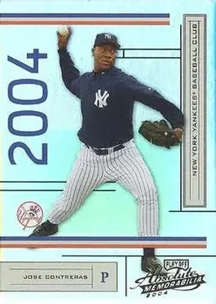 2004 Playoff Absolute Memorabilia #148 - Jose Contreras - New York Yankees