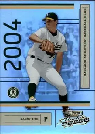 2004 Playoff Absolute Memorabilia #152 - Barry Zito - Oakland Athletics