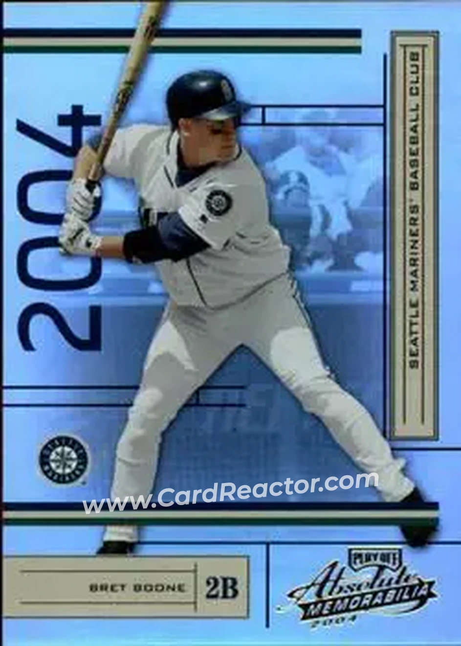 2004 Playoff Absolute Memorabilia #172 - Bret Boone - Seattle Mariners - Front