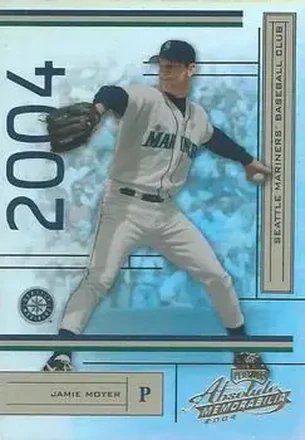 2004 Playoff Absolute Memorabilia #175 - Jamie Moyer - Seattle Mariners