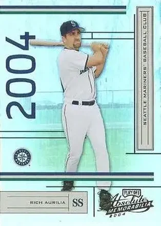 2004 Playoff Absolute Memorabilia #176 - Rich Aurilia - Seattle Mariners