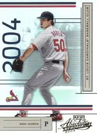 2004 Playoff Absolute Memorabilia #182 - Dan Haren - St. Louis Cardinals