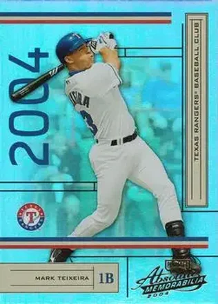 2004 Playoff Absolute Memorabilia #188 - Mark Teixeira - Texas Rangers