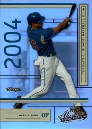 2004 Playoff Absolute Memorabilia #198 - Alex Rios - Toronto Blue Jays
