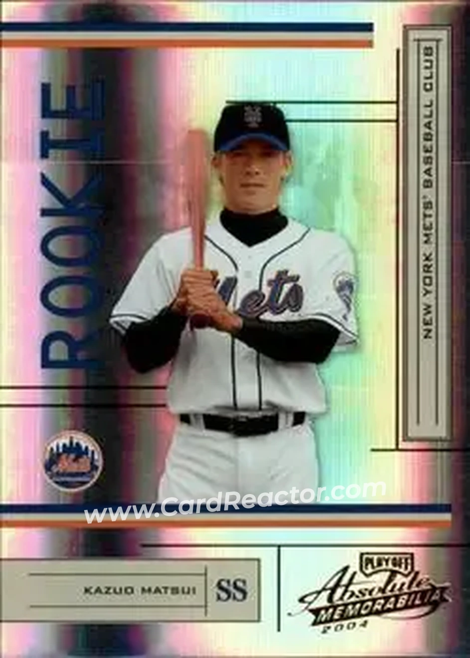 2004 Playoff Absolute Memorabilia #201 - Kazuo Matsui - New York Mets - Front