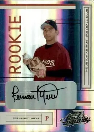 2004 Playoff Absolute Memorabilia #202 - Fernando Nieve - Houston Astros