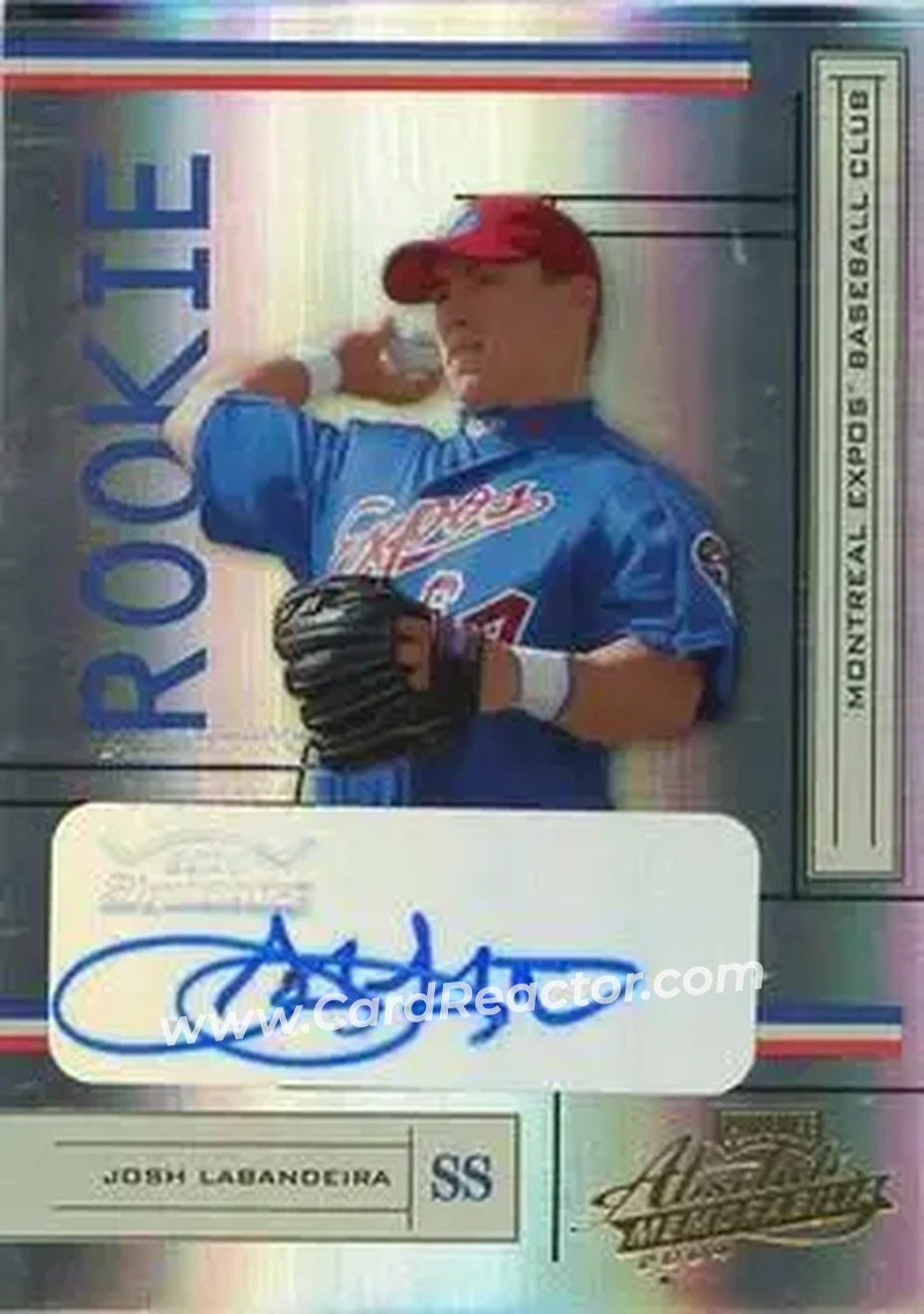 2004 Playoff Absolute Memorabilia #205 - Josh Labandeira - Montreal Expos - Front