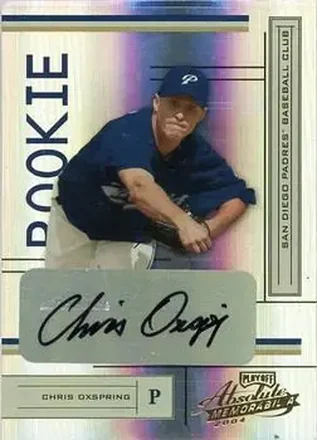 2004 Playoff Absolute Memorabilia #206 - Chris Oxspring - San Diego Padres