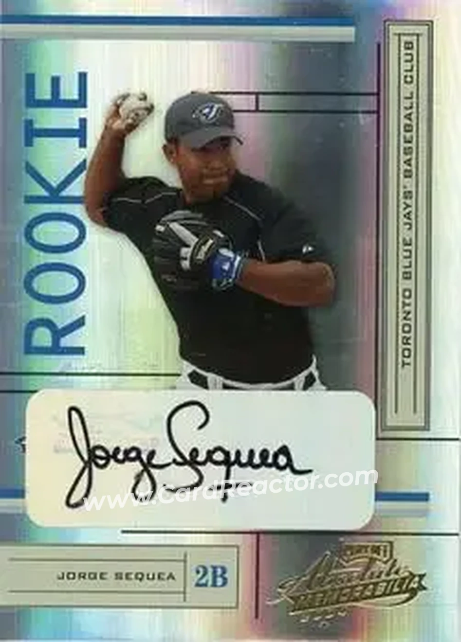 2004 Playoff Absolute Memorabilia #214 - Jorge Sequea - Toronto Blue Jays - Front 2004 Playoff Absolute Memorabilia #214 - Jorge Sequea - Toronto Blue Jays - Front