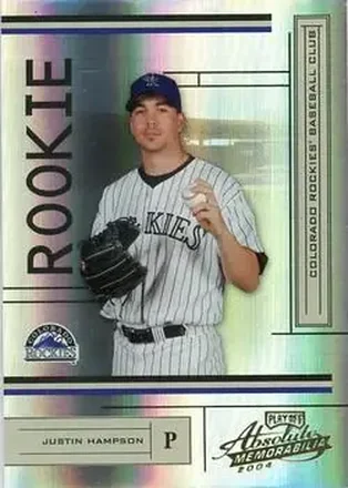 2004 Playoff Absolute Memorabilia #219 Justin Hampson