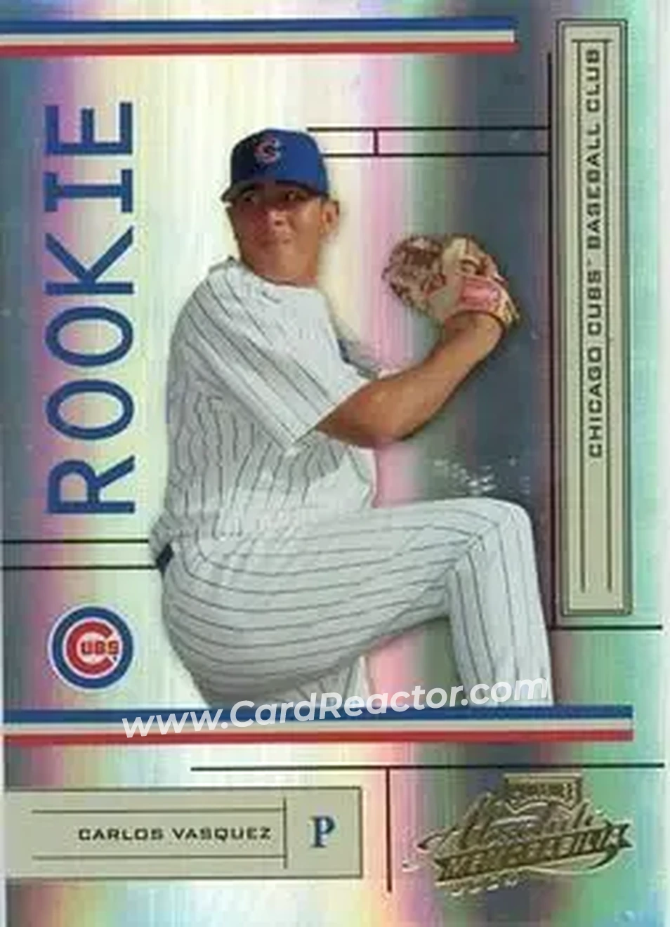 2004 Playoff Absolute Memorabilia #222 - Carlos Vasquez - Chicago Cubs - Front