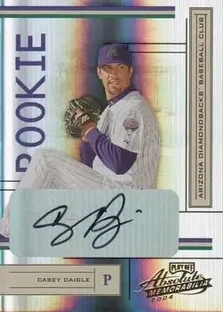 2004 Playoff Absolute Memorabilia #223 - Casey Daigle - Arizona Diamondbacks