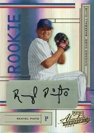 2004 Playoff Absolute Memorabilia #224 - Renyel Pinto - Chicago Cubs