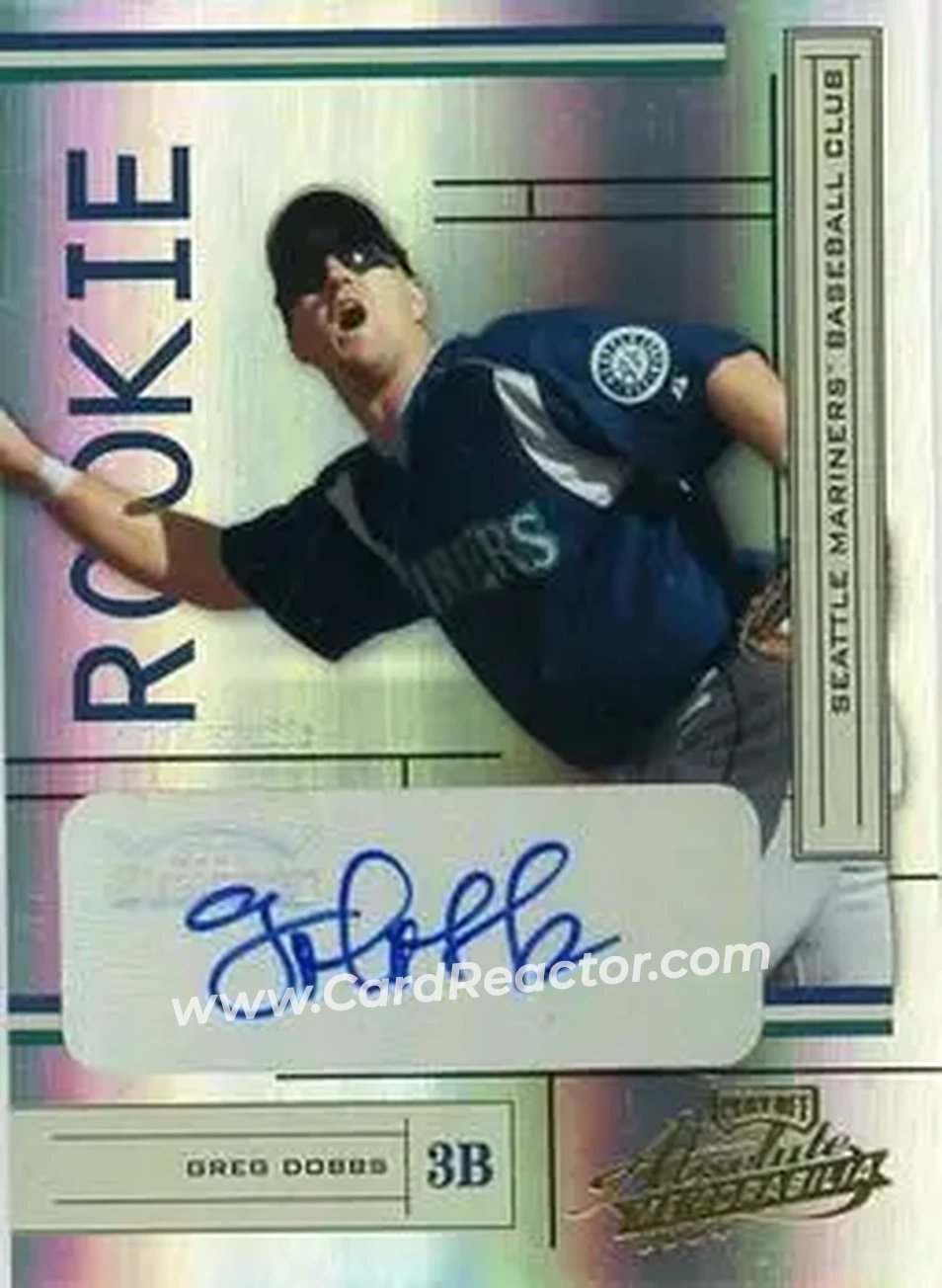 2004 Playoff Absolute Memorabilia #234 - Greg Dobbs - Seattle Mariners - Front