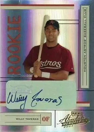 2004 Playoff Absolute Memorabilia #236 - Willy Taveras - Houston Astros