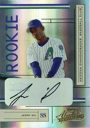 2004 Playoff Absolute Memorabilia #240 - Jerry Gil - Arizona Diamondbacks