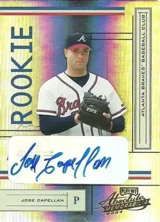 2004 Playoff Absolute Memorabilia #243 - Jose Capellan - Atlanta Braves