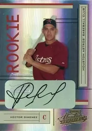 2004 Playoff Absolute Memorabilia #245 - Hector Gimenez - Houston Astros