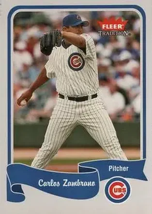 2004 Fleer Tradition #205 - Carlos Zambrano - Chicago Cubs