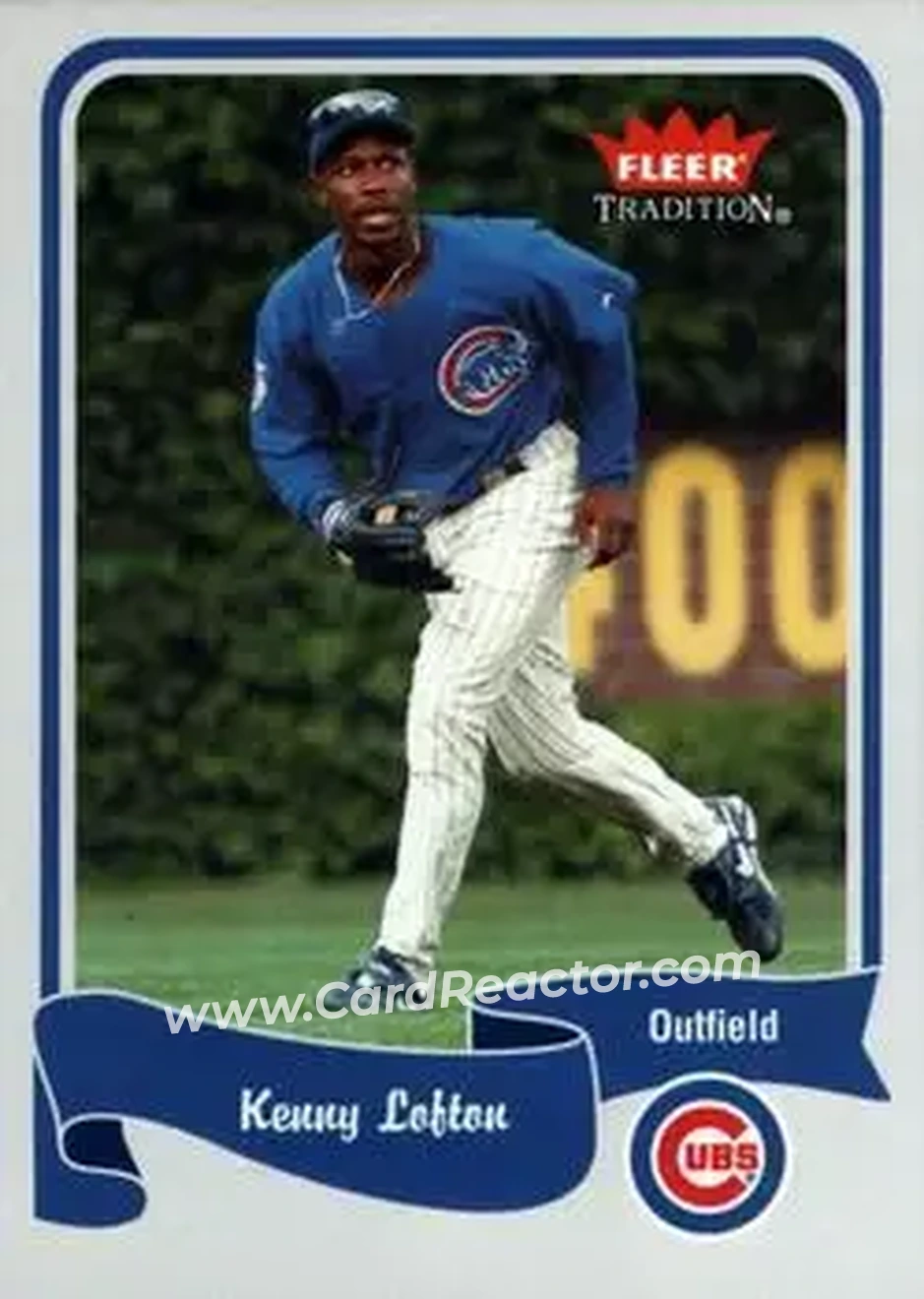 2004 Fleer Tradition #206 - Kenny Lofton - Chicago Cubs - Front 2004 Fleer Tradition #206 - Kenny Lofton - Chicago Cubs - Front
