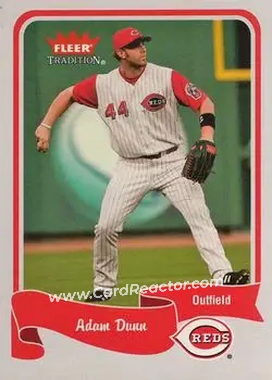 2004 Fleer Tradition #213 - Adam Dunn - Cincinnati Reds - Front