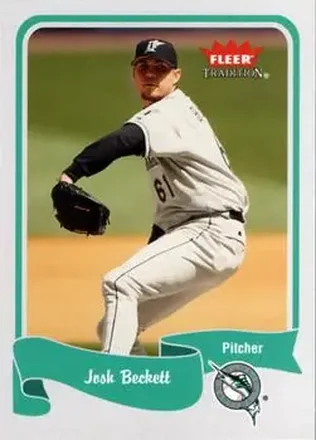 2004 Fleer Tradition #221 - Josh Beckett - Florida Marlins